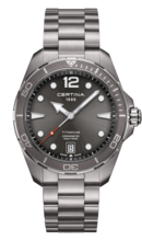 Men watch ∙ Quartz ∙ Grey ∙ Titanium - #0