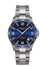 Men watch ∙ Quartz ∙ Blue ∙ Titanium - #0