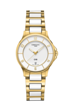 Women watch ∙ Quartz ∙ White ∙ PVD coating ∙ 316L stainless steel - #0
