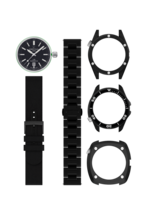 Men watch ∙ Automatic ∙ Black ∙ PVD coating ∙ 316L stainless steel - #0