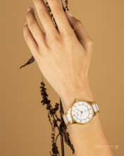 Women watch ∙ Quartz ∙ White ∙ PVD coating ∙ 316L stainless steel - #3