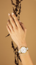 Women watch ∙ Quartz ∙ White ∙ PVD coating ∙ 316L stainless steel - #3