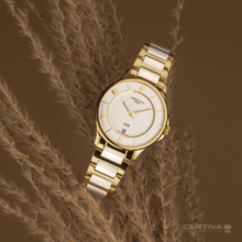 Women watch ∙ Quartz ∙ White ∙ PVD coating ∙ 316L stainless steel - #3