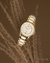 Women watch ∙ Quartz ∙ White ∙ PVD coating ∙ 316L stainless steel - #3