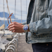 Men watch ∙ Quartz ∙ Blue ∙ 316L stainless steel - #3
