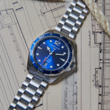 Men watch ∙ Quartz ∙ Blue ∙ 316L stainless steel - #3