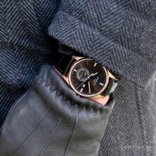 Men watch ∙ Quartz ∙ Black ∙ PVD coating ∙ 316L stainless steel - #3