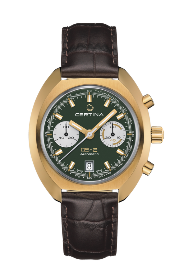 Men watch ∙ Automatic ∙ Green ∙ PVD coating ∙ 316L stainless steel - #0