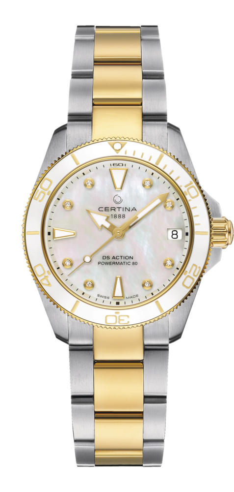 Women watch ∙ Automatic ∙ Mother of pearl ∙ PVD coating ∙ 316L stainless steel - #0