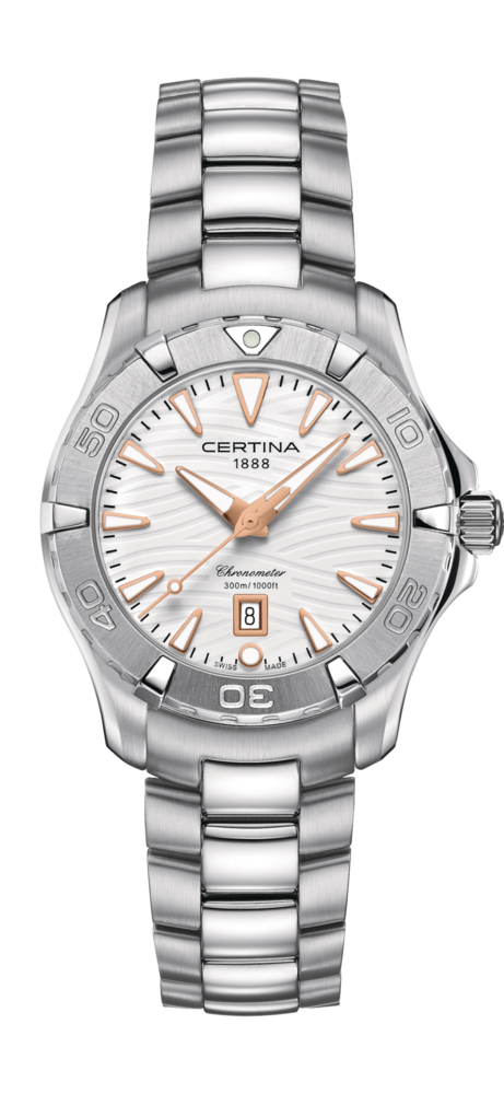 Women watch ∙ Quartz ∙ White ∙ 316L stainless steel - #0