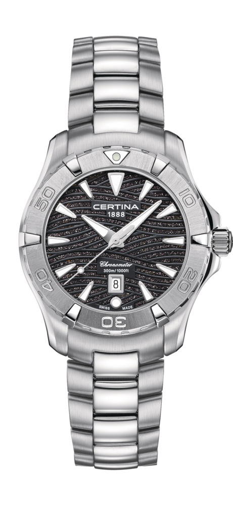Women watch ∙ Quartz ∙ Black ∙ 316L stainless steel - #0