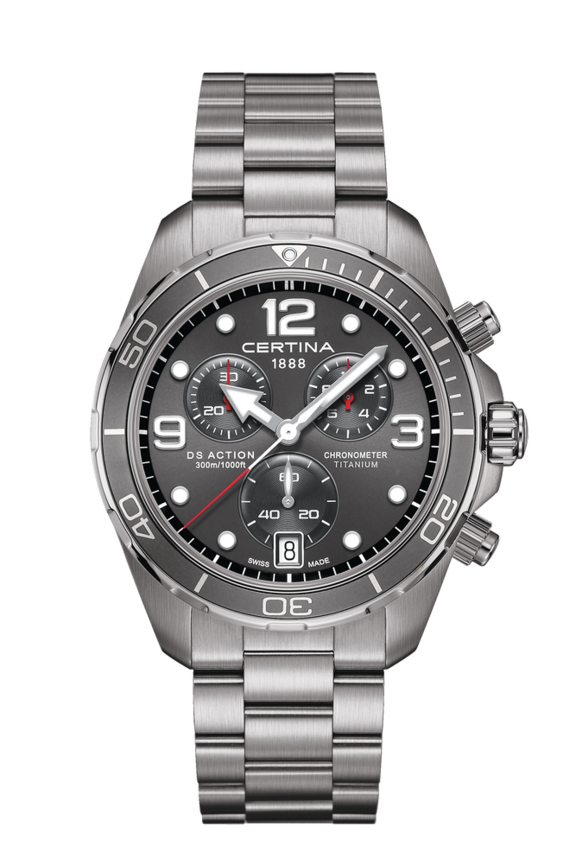 Men watch ∙ Quartz ∙ Grey ∙ Titanium - #0