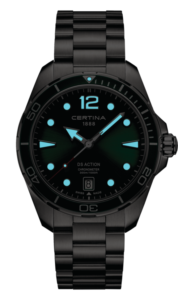 Men watch ∙ Quartz ∙ Green ∙ 316L stainless steel - #2