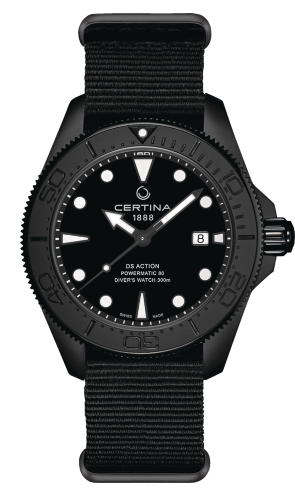 Men watch ∙ Automatic ∙ Black ∙ PVD coating ∙ 316L stainless steel - #0