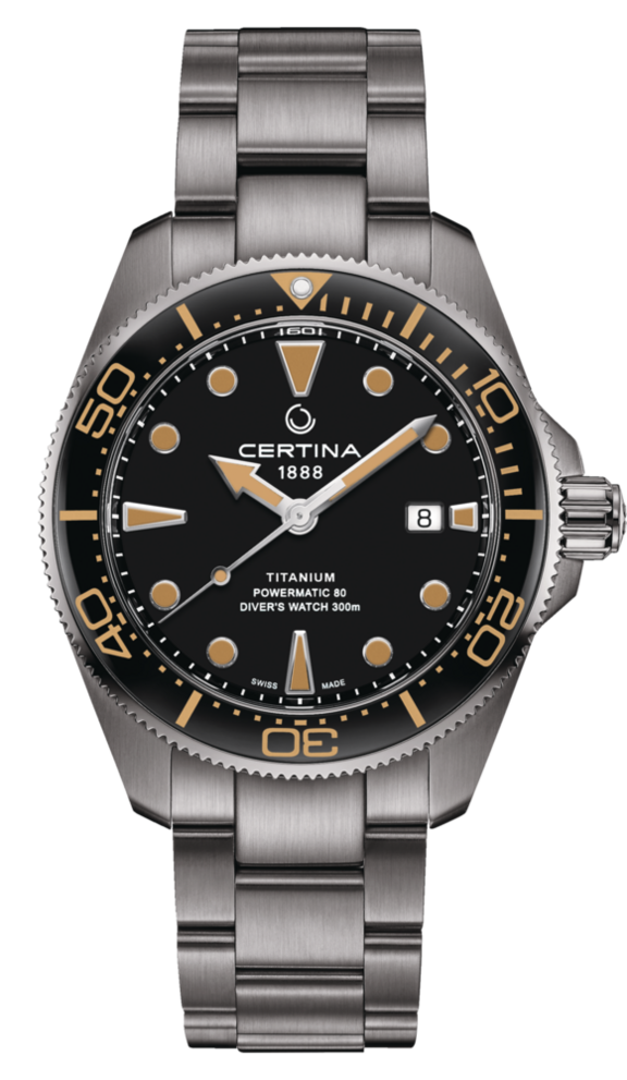 Men watch ∙ Automatic ∙ Black ∙ Titanium - #0