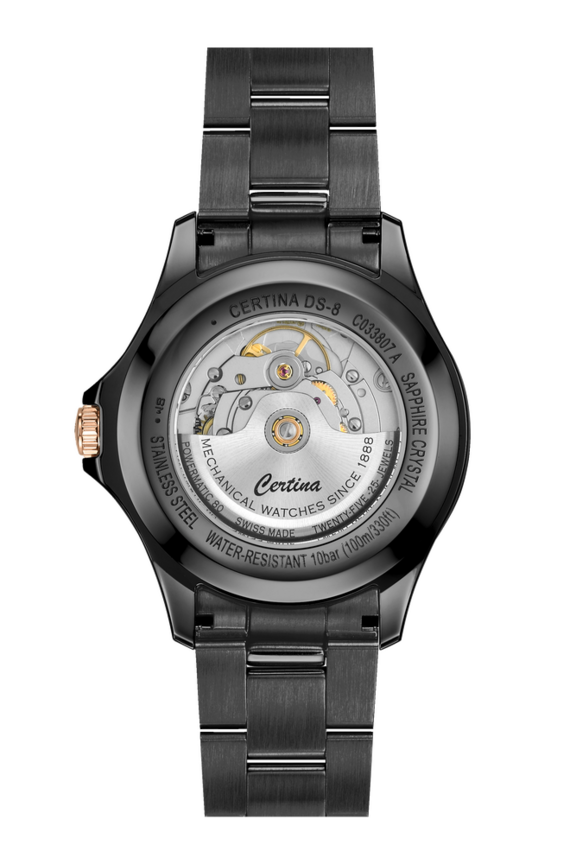 Men watch ∙ Automatic ∙ Black ∙ PVD coating ∙ 316L stainless steel - #4