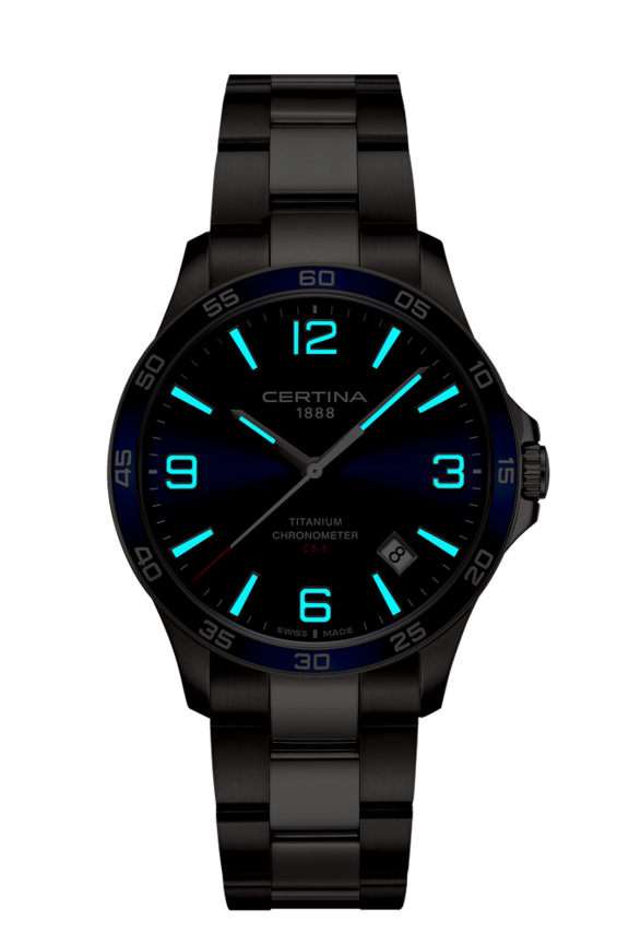 Men watch ∙ Quartz ∙ Blue ∙ Titanium - #2