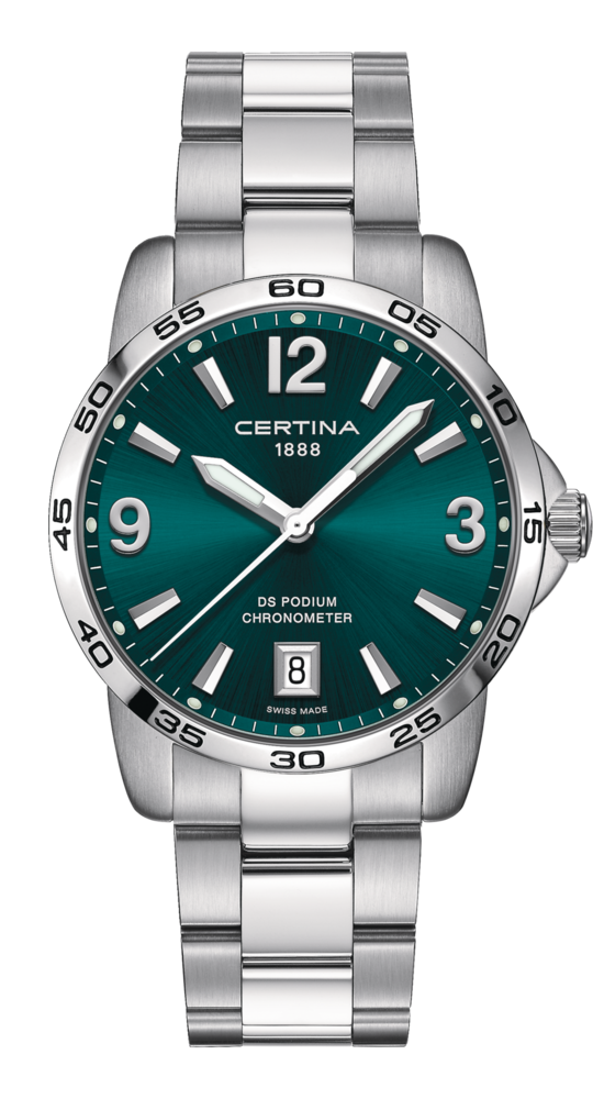 Men watch ∙ Quartz ∙ Green ∙ 316L stainless steel - #0