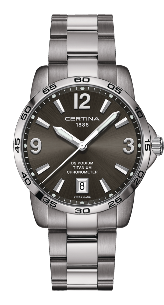 Men watch ∙ Quartz ∙ Grey ∙ Titanium - #0