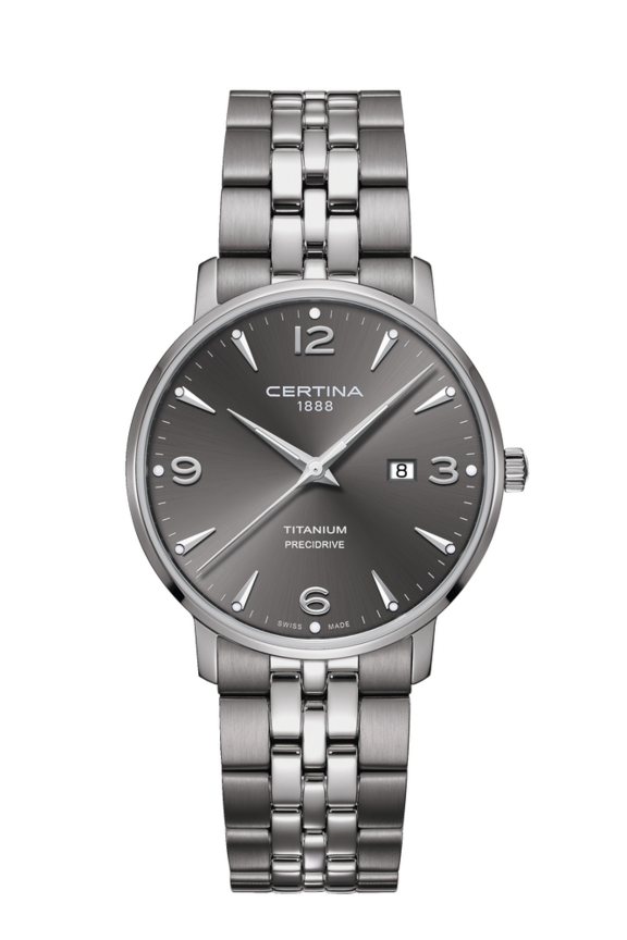 Men watch ∙ Quartz ∙ Grey ∙ Titanium - #0