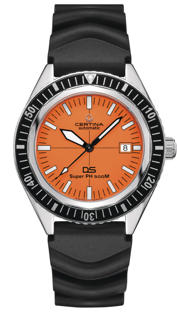 Men watch ∙ Automatic ∙ Orange ∙ 316L stainless steel - #0