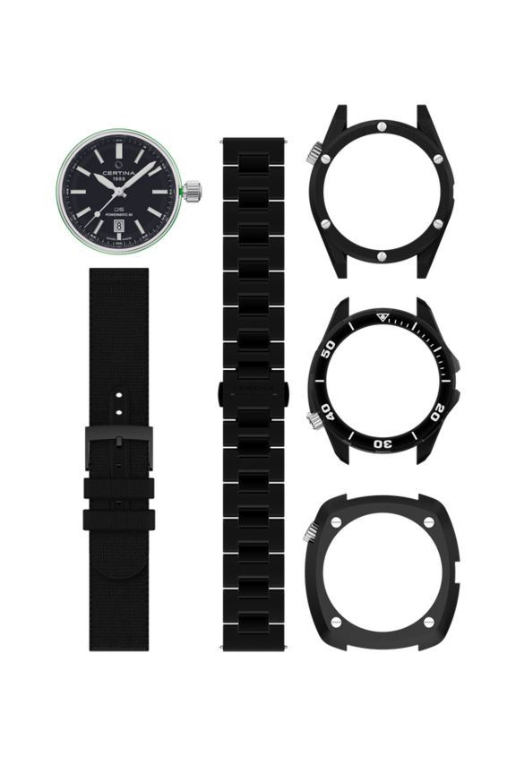 Men watch ∙ Automatic ∙ Black ∙ PVD coating ∙ 316L stainless steel - #0