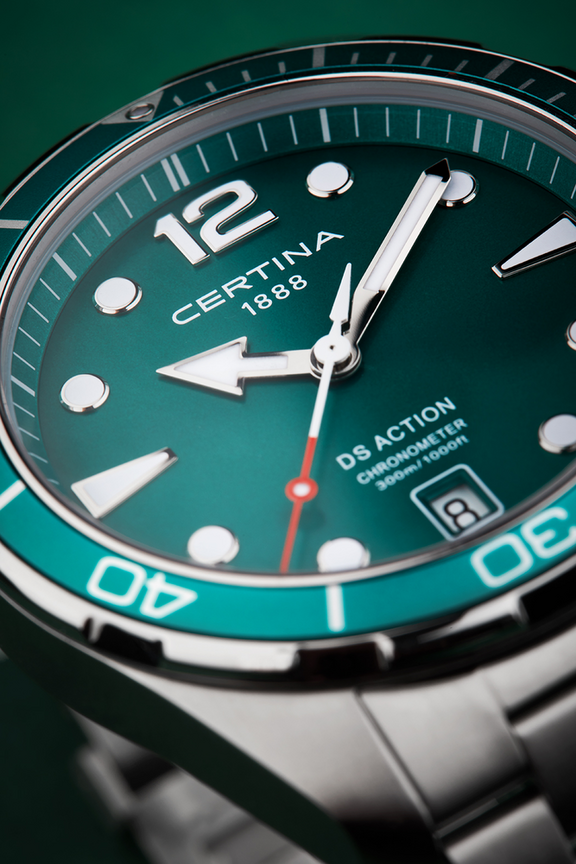 Men watch ∙ Quartz ∙ Green ∙ 316L stainless steel - #3