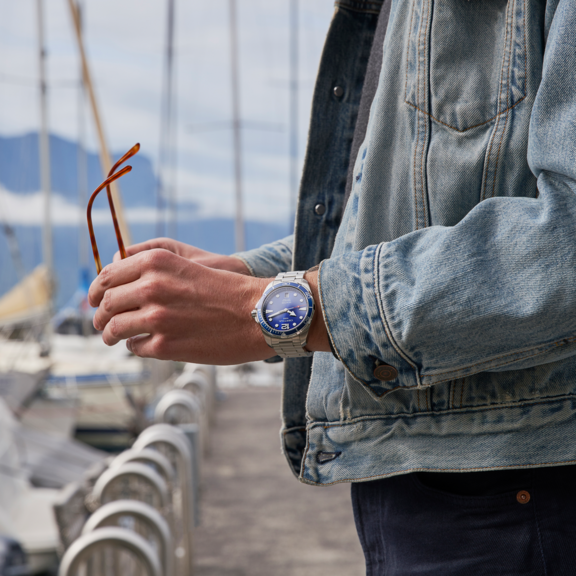 Men watch ∙ Quartz ∙ Blue ∙ 316L stainless steel - #3
