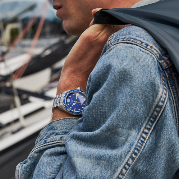 Men watch ∙ Quartz ∙ Blue ∙ 316L stainless steel - #3