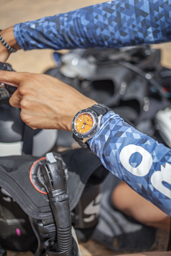 Men watch ∙ Automatic ∙ Orange ∙ 316L stainless steel - #3